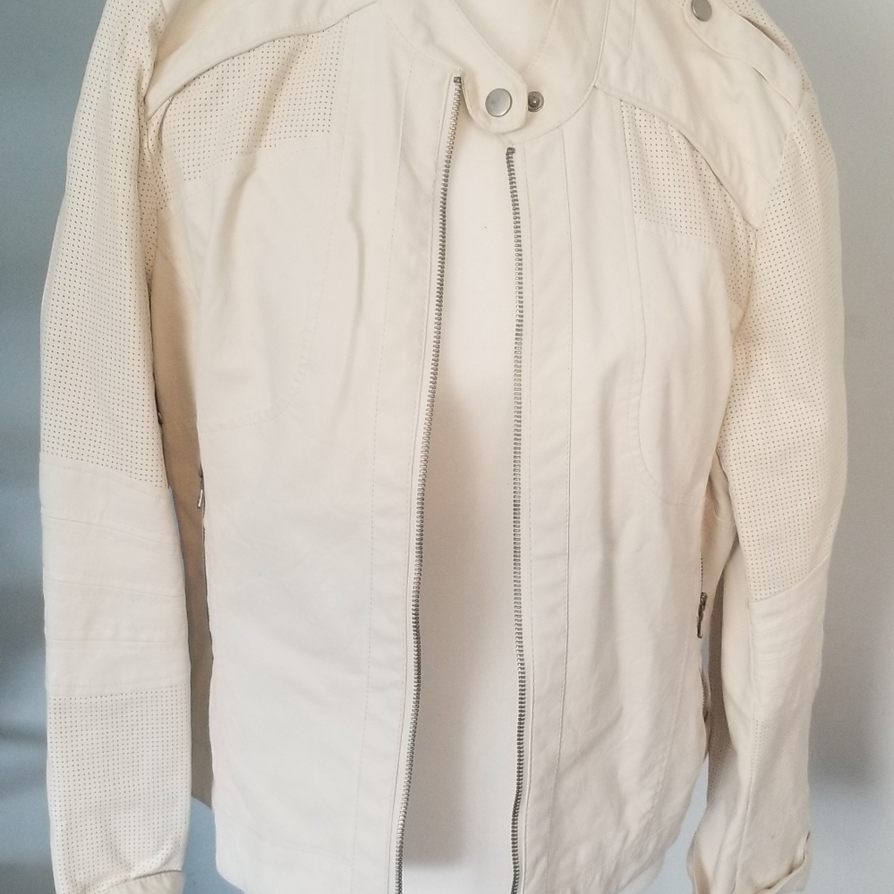 Worthington vegan leather jacket
